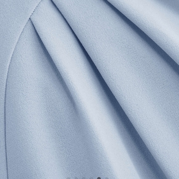 Elegant Blue Midi Dress - Picture 5 of 5